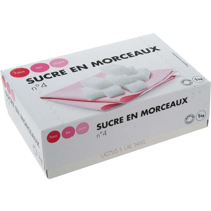 Tous Les Jours Sucre morceaux n°4 - 1kg