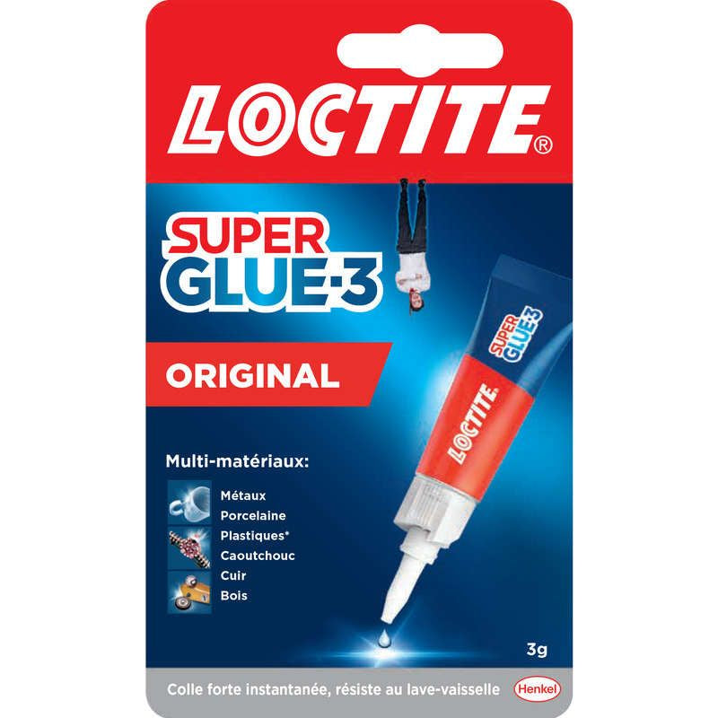 Loctite Super Glue Liquide Universel Tube De 3G