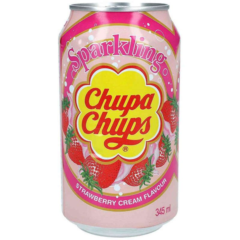 Chupa Chups Soda Fraise 345ml