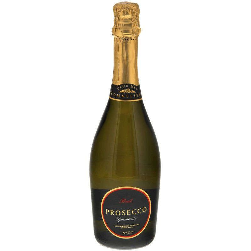 Club Des Sommeliers Prosecco - Spumante - Brut - Vin effervescent - 75cl