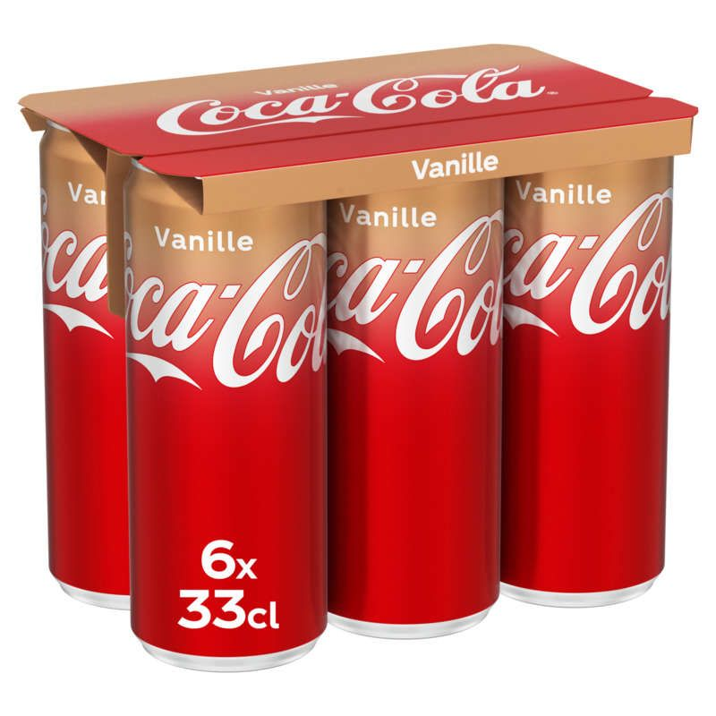Coca Cola Vanille 6x33cl