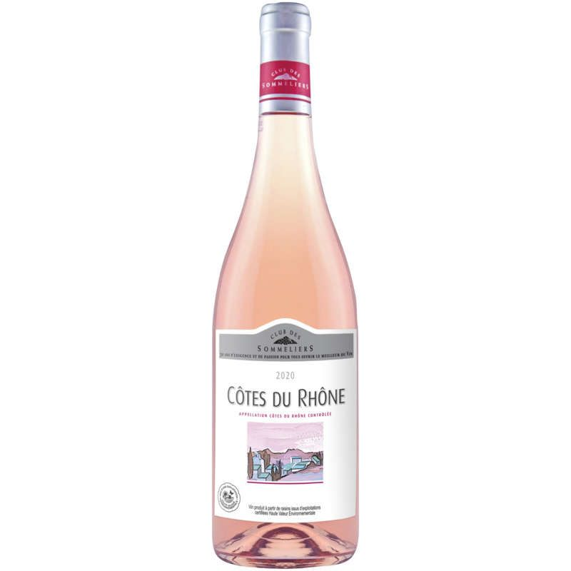 Club des Sommeliers Cotes du Rhone Vin Rosé 75cl