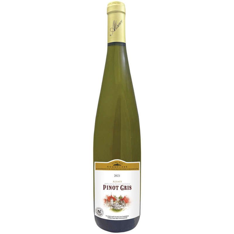 Club Des Sommeliers Pinot Gris d'Alsace 75cl