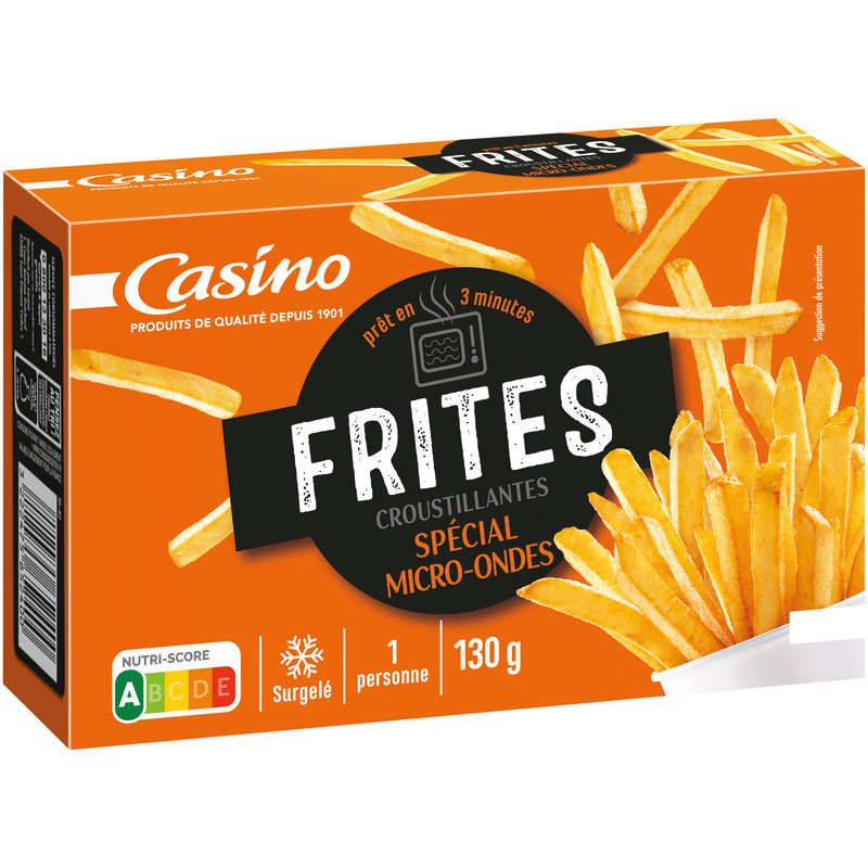 Casino Easy frit' - Frites - Micro onde - 130g