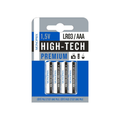 Monoprix Maison Piles Lr03/Aaa High Tech 1,5V X4