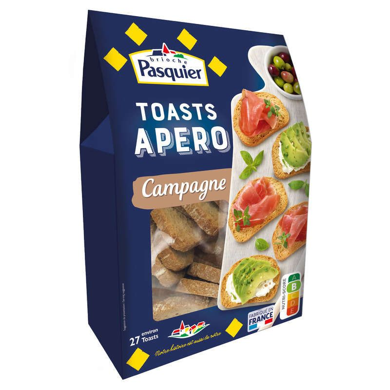 Brioche Pasquier Toast Croustillant Campagnard 100 g