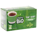 Casino Bio Thé Vert - A La Menthe - Biologique - 36G