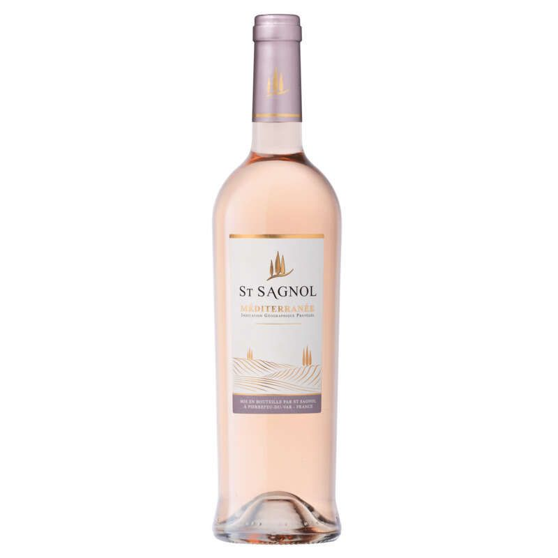 Saint Sagnol IGP Méditérranée Vin Rosé 75cl