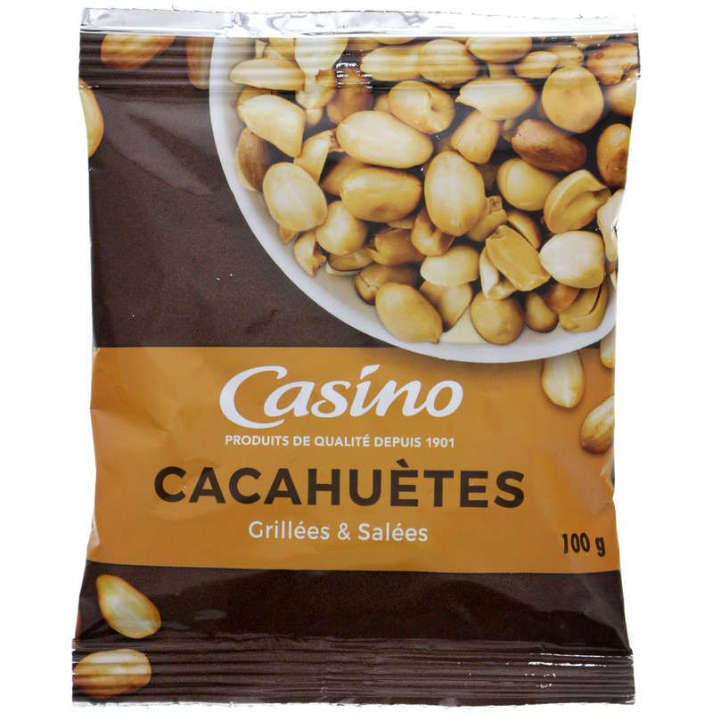 Casino Cacahuètes grillées - Salé - 100g