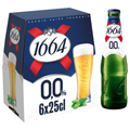 1664 Bière Blonde Sans Alcool 0,0% 6x25cl
