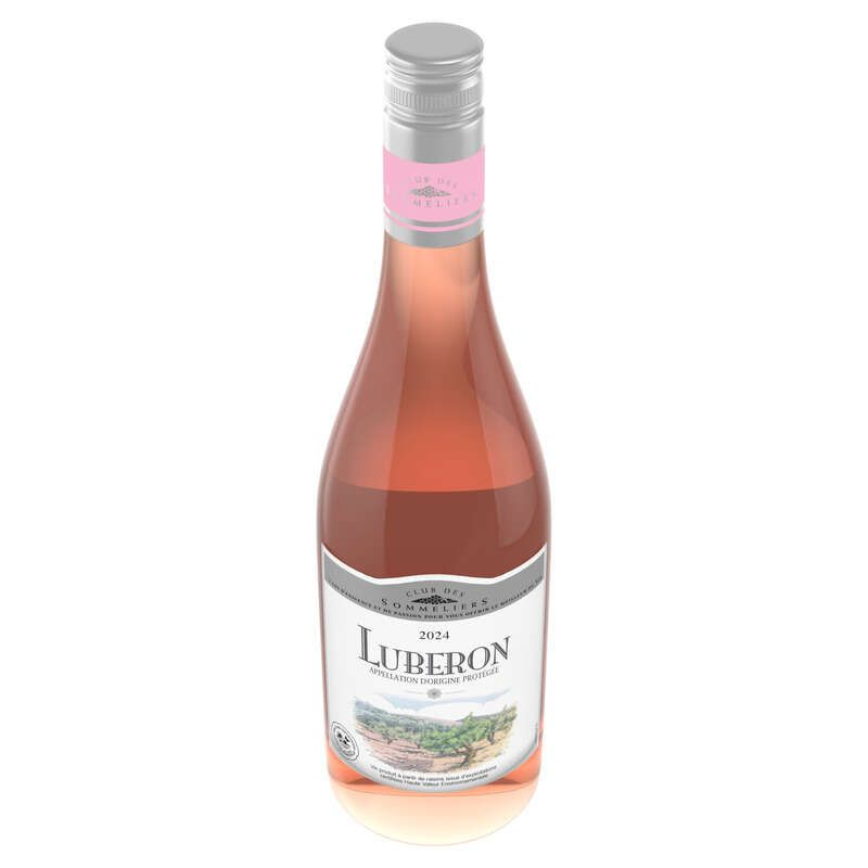 Club Des Sommeliers Liberon - AOC - Alc. 12% vol. - Vin rosé - 75cl