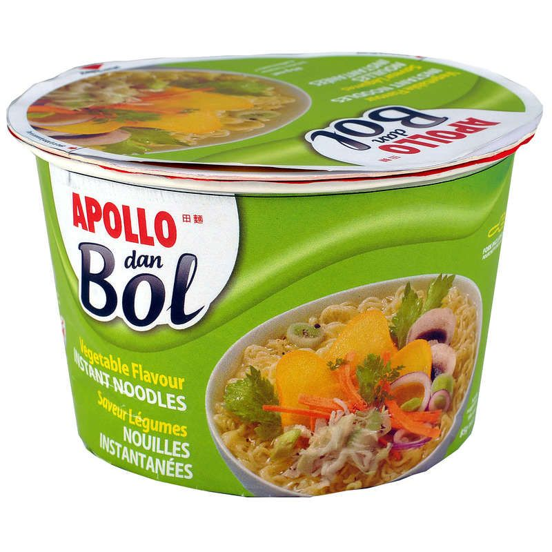 Apollo Nouilles Instantanée Saveur Légumes 85G