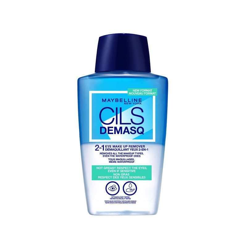 Maybelline Cils Démasq Démaquillant 2-en-1 waterproof 150ml