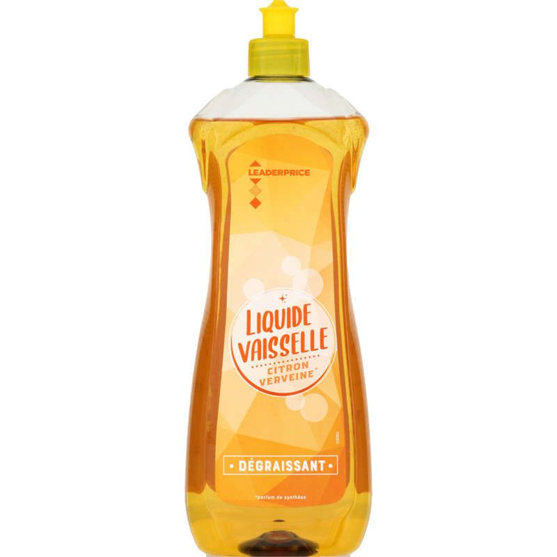 Leader Price Liquide Vaisselle Citron & Verveine 750ml