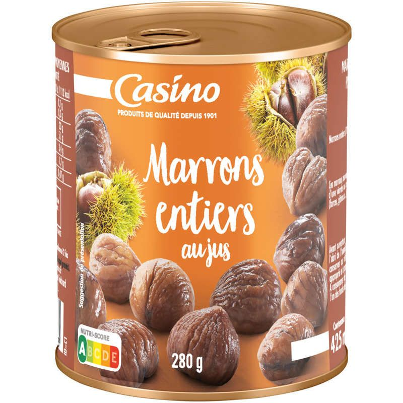 Casino Marrons Entiers - 280G