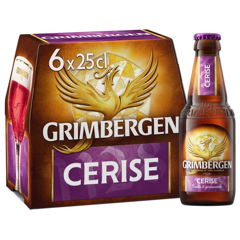 Grimbergen Kriek Bière Fruitée & Intense 6% Vol 6X25Cl