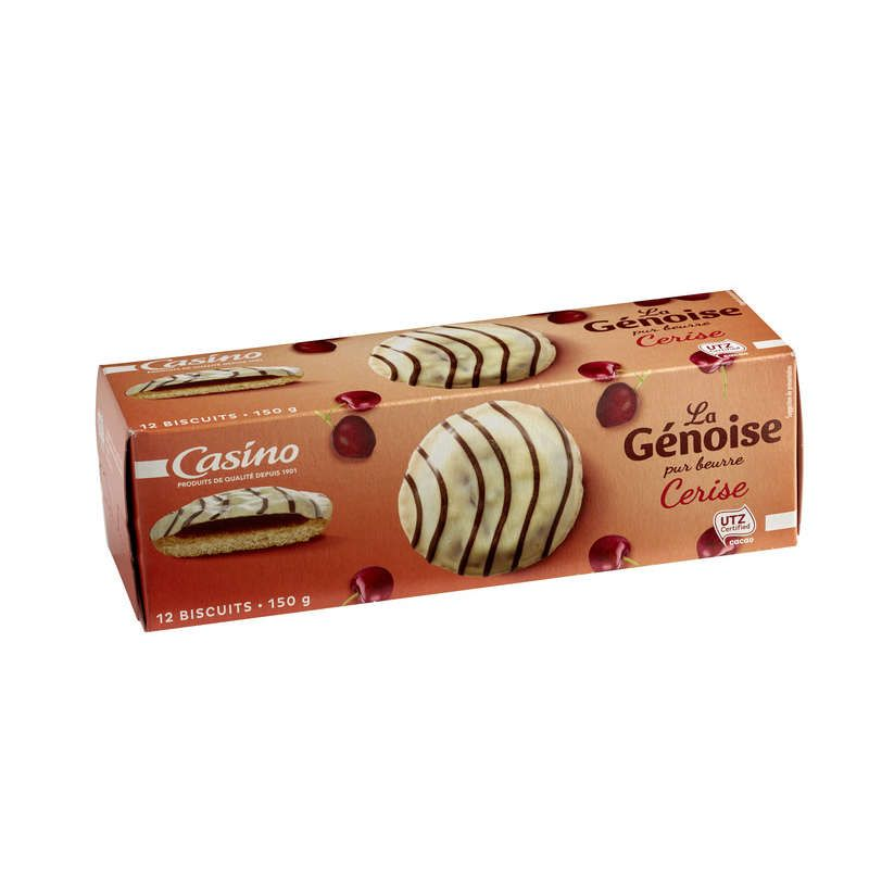 Casino Génoise - Cerise - Gouter Enfant - 150G