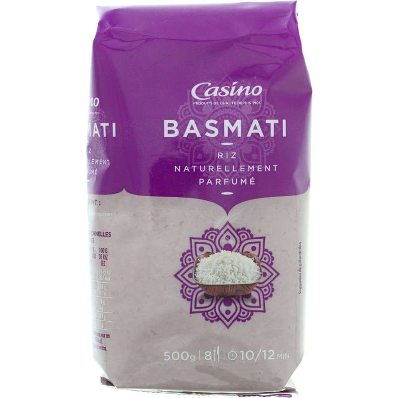 Casino Riz - Basmati - Naturellement parfumé - 500g