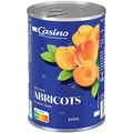 Casino Oreillons d'Abricots au Sirop Léger 425ml