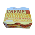Monoprix Crème caramel cuite et dorée au four 4x100g
