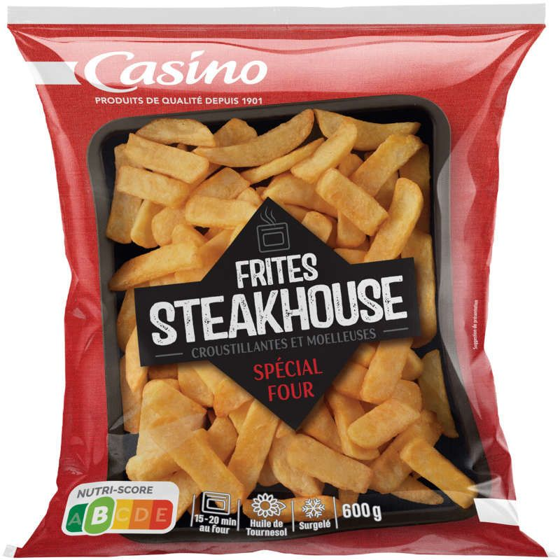 Casino Frites - Steakhouse - Spécial four - 600g