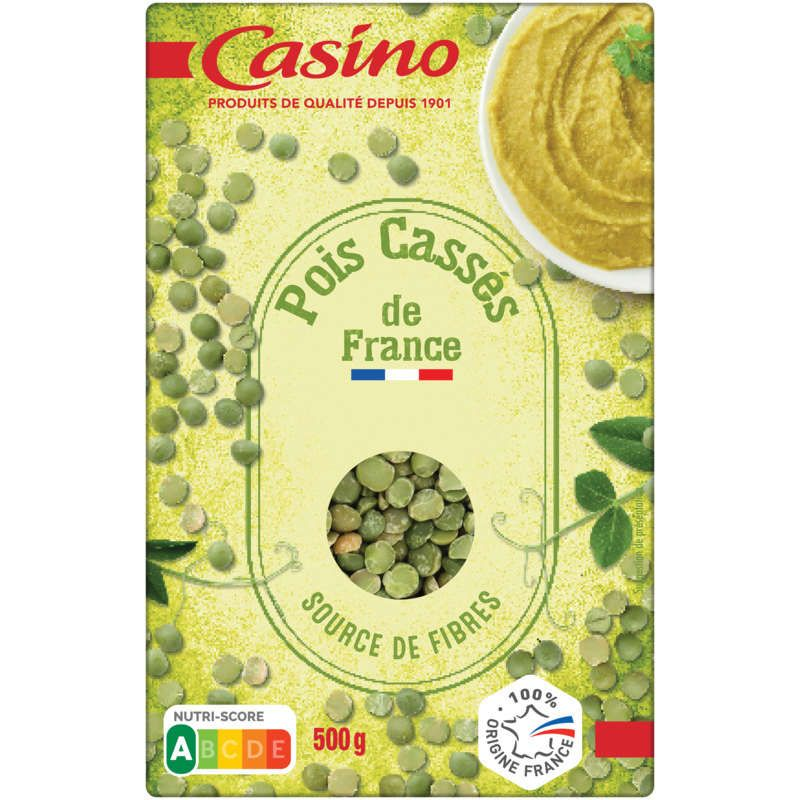 Casino Pois cassés - Origine France - 500g