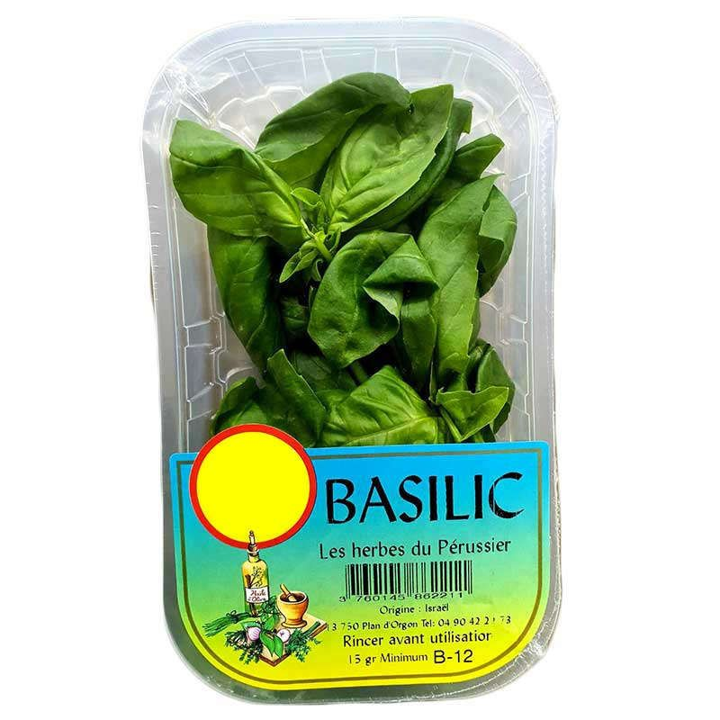 Le Herbes du Pérussier Basilic Frais 15g