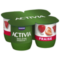 Activia Probiotiques Yaourt Aux Fruits Fraise Bifidus 4x125g