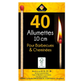 Cheminett Allumettes 9.5cm pour Barbecues & Cheminées