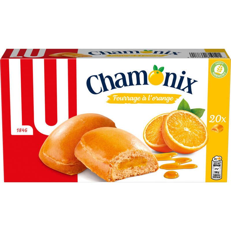 Lu Chamonix Biscuits fourrés à l'Orange 250g