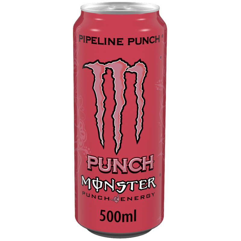Monster punch pipeline boisson énergisante canette 50cl