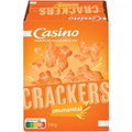 Casino Crackers - Biscuits apéritifs - Emmental - Sans huile de palme - 100g
