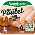 Fleury Michon Tendre poulet goût rôti x4 tranches 130g