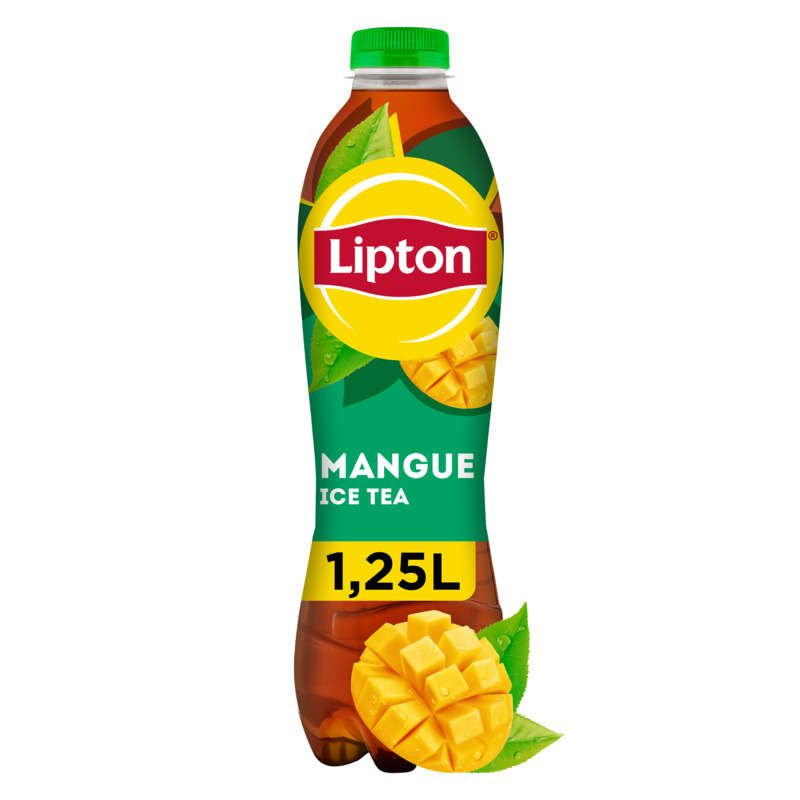 Lipton Ice Tea Thé Glacé Saveur Mangue 1,25L