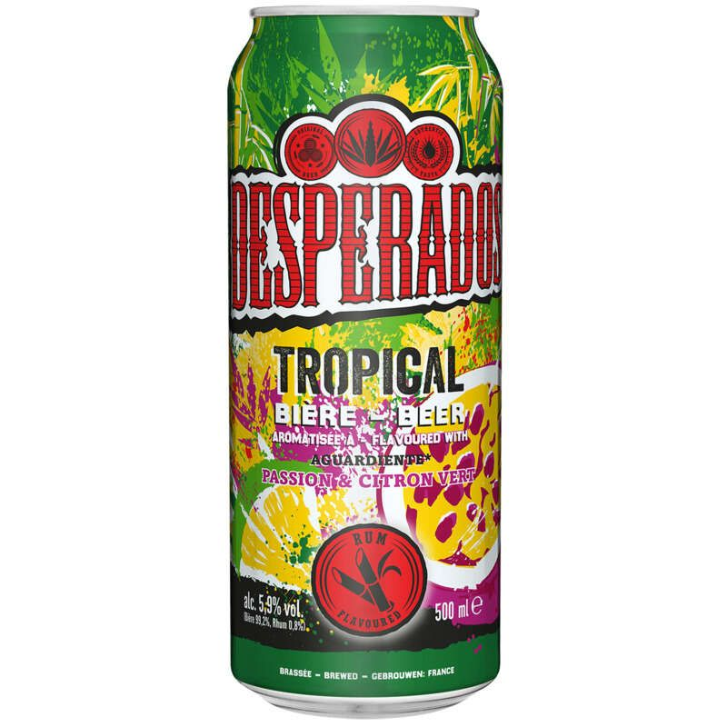 Desperados Tropical Bière Aromatisée Tropical Rhum 50cl