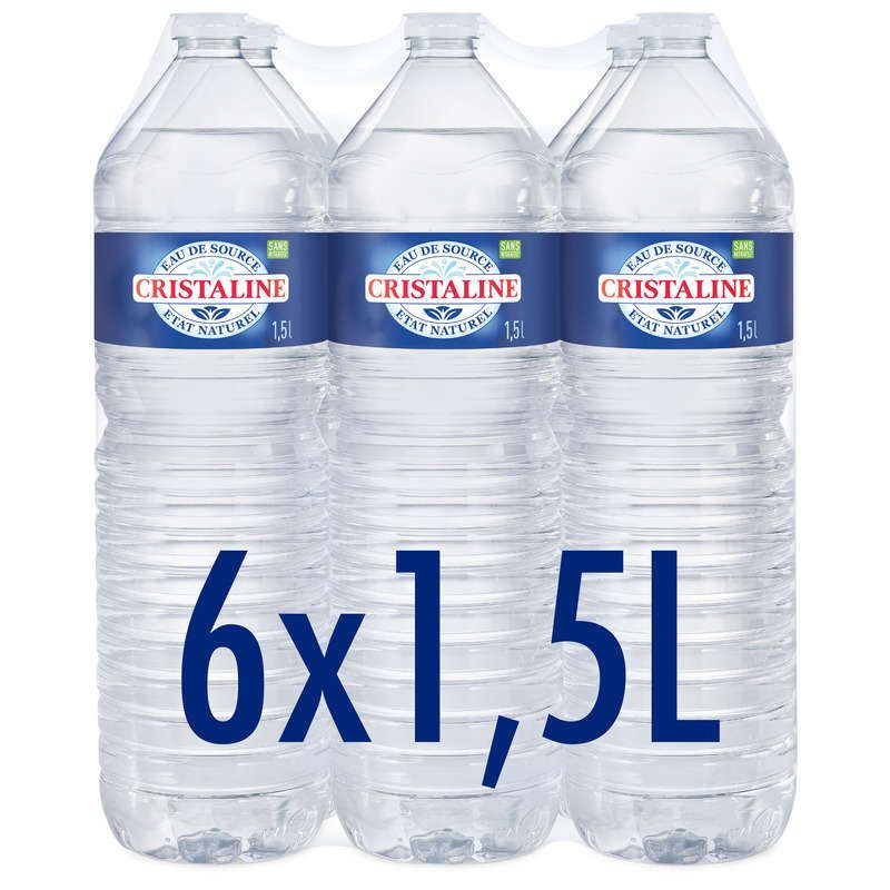 Cristaline Eau De Source 6x1,5L