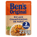 Ben's Original Riz aux Champignons Micro Ondable 220g