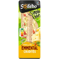 Sodebo Sandwich Crudités Emmental 125g