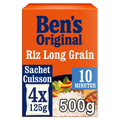 Ben's Original Riz Long grain Sachet Cuisson 4x125g