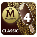 Magnum Glace classic bâtonnet 4x100ml