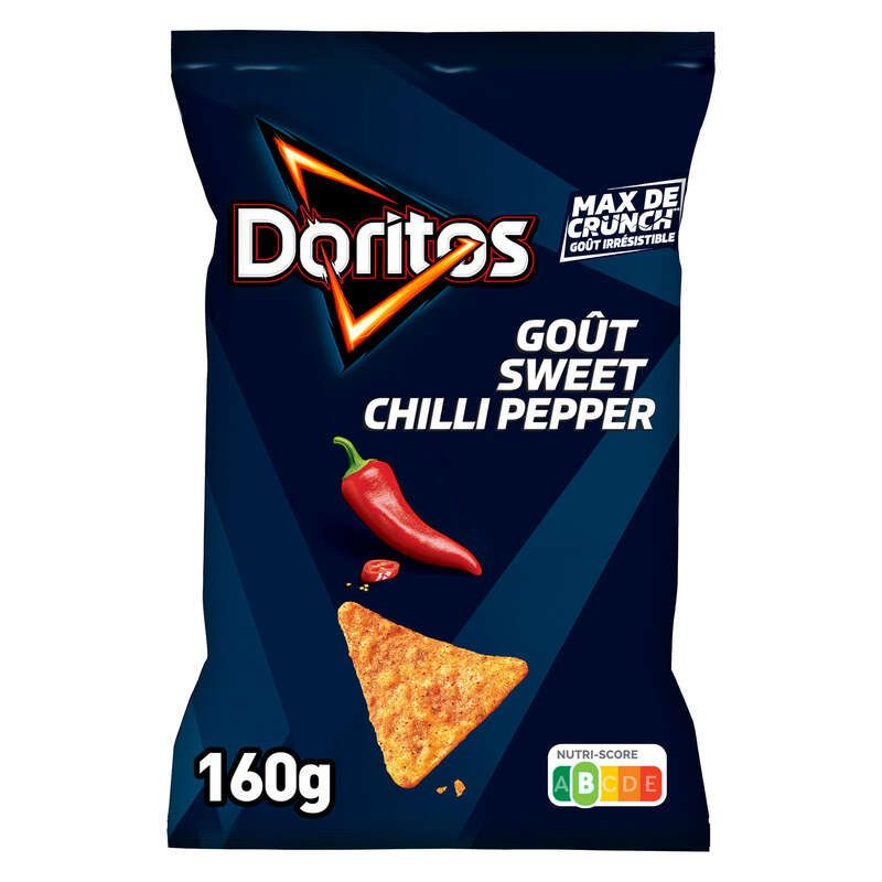 Doritos Chips Tortilla Goût Sweet Chili Pepper 160g