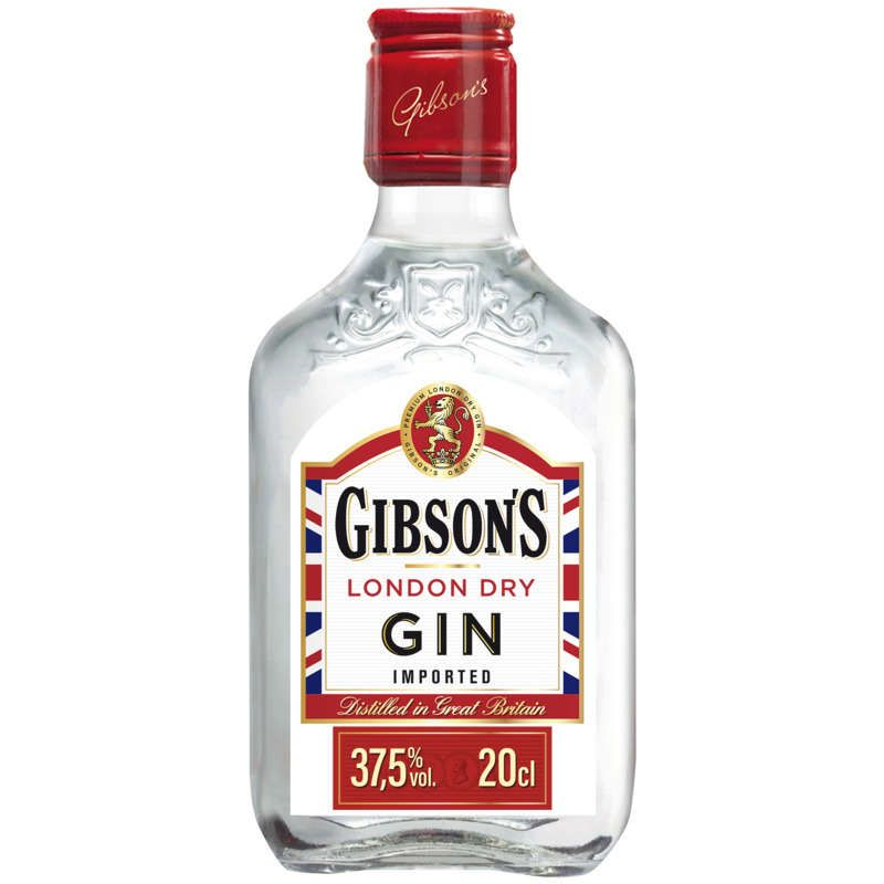 Gibson's London Dry Gin 37.5% Blister 20cl