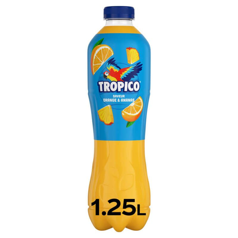 Tropico Boisson aux fruits saveur Orange & Ananas 1.25L