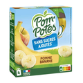 Pom'Potes Sans Sucres Ajoutés Pomme Banane 4x90g