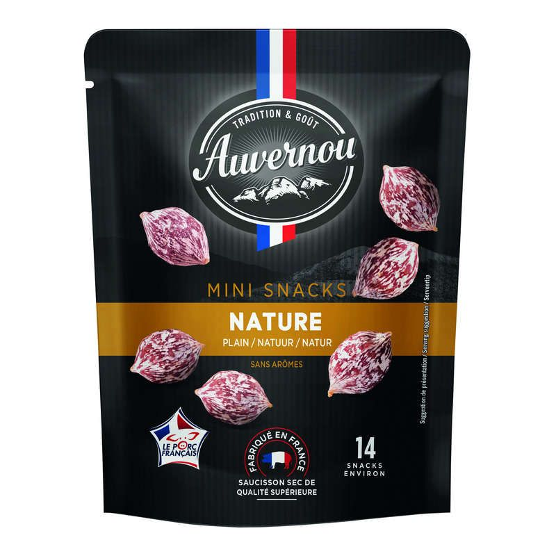 Auvernou Mini Snacks Nature 75G