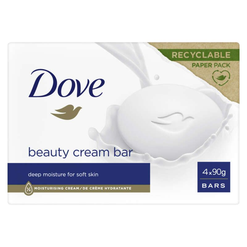 Dove Pain de Savon de Crème Hydratante Original 360g