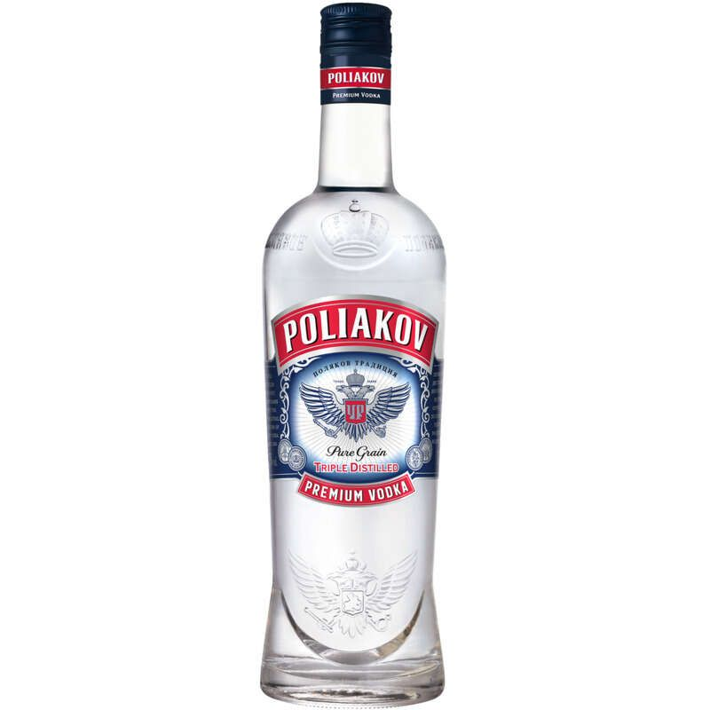 Poliakov Vodka Premium Pur Grain 70cl