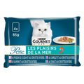 Purina Gourmet Perle Pâtée pour chat Les Plaisirs de la mer 4x85g