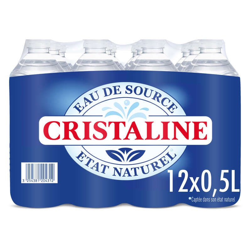 Cristaline Eau De Source 12x50cl