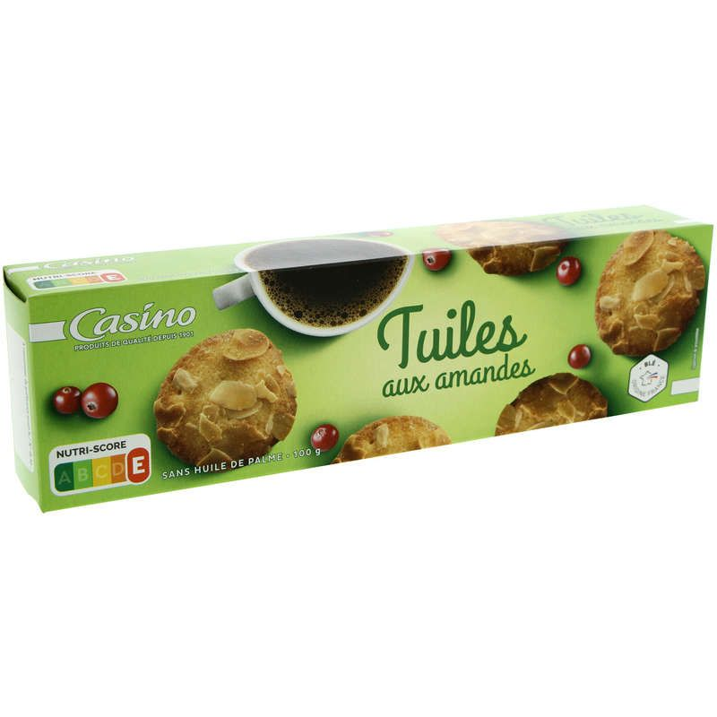 Casino Tuiles - Amandes - 100g